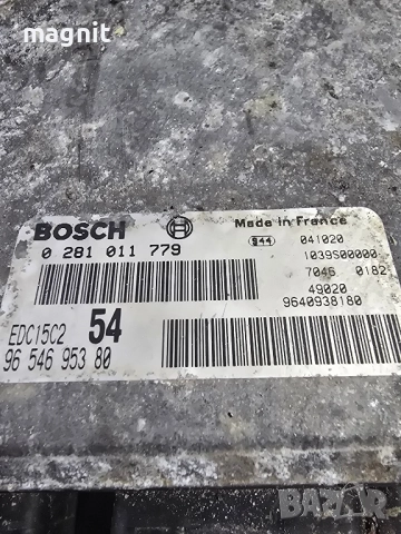 0281011779 ECU компютър PEUGEOT 807 CITROEN C8 9654695380