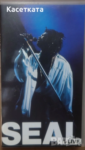 Видеокасета VHS Seal – Live At The Point