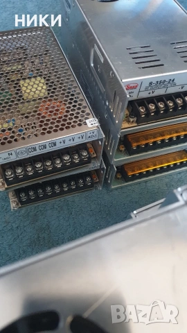 продавам импулсни захранвания 24 волта и 48 волта, снимка 3 - Мрежови адаптери - 53787540