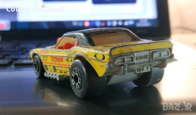 Matchbox No.1 Dodge Challenger "Toyman" (1975) – Rare Vintage Find, снимка 5 - Колекции - 53935281