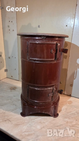 Печка на дърва с кюнци - добро състояние, снимка 5 - Отоплителни печки - 52897894