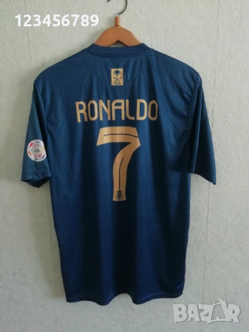 Al Nassr Cristiano Ronaldo Nike футболна тениска фланелка Ал Насър Роналдо екип XL 