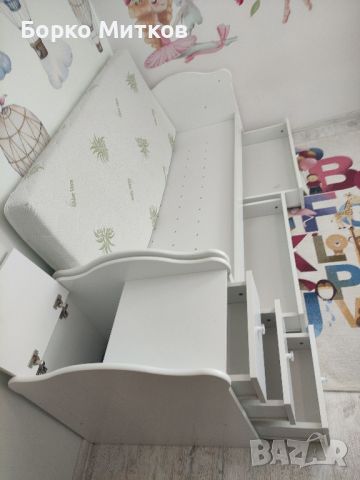 Бебешка кошара Arbor, трансформираща се в детско легло, бюро и щкафче
, снимка 5 - Кошарки - 46422925