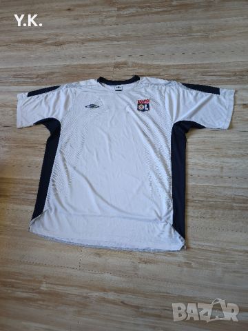 Оригинална мъжка тениска Umbro x F.C. Olympique Lyon / Seaspn 05-06 (Training), снимка 2 - Тениски - 46584613