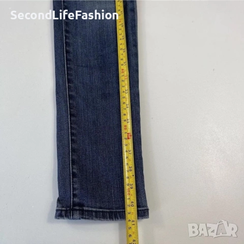 Дамски дънки Superdry Standard Super Skinny размер W30 L32 сини, снимка 8 - Дънки - 53107404