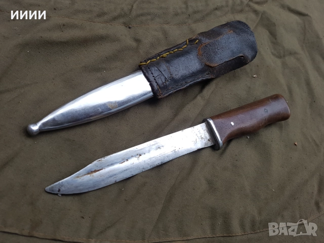 Окопен нож щик , снимка 2 - Антикварни и старинни предмети - 52109387