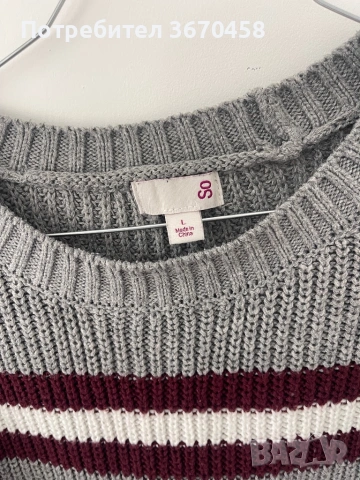Дамска блуза акрил мека Л ХЛ размер, снимка 2 - Блузи с дълъг ръкав и пуловери - 53721787