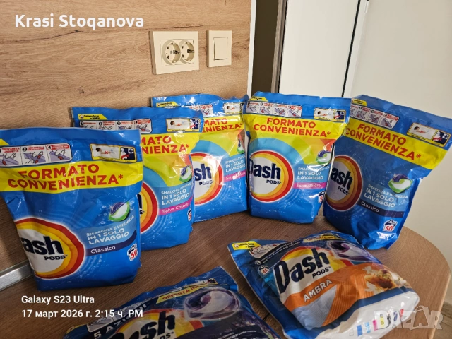 Dash PODS LAVAGGIO‼️Made in Italy‼️, снимка 5 - Перилни препарати и омекотители - 53873147