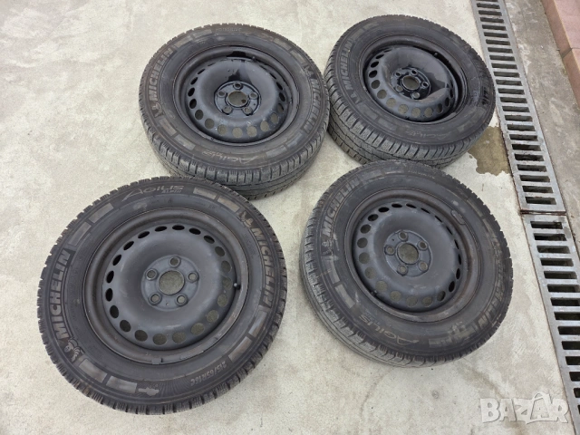 ОРИГИНАЛНИ ЖЕЛЕЗНИ ДЖАНТИ 16'' VW TRANSPORTER 2017(7H8604027D), снимка 2 - Гуми и джанти - 53957462