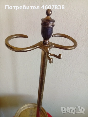 Стойка за чадъри месинг 66/22 см, снимка 3 - Декорация за дома - 53615198