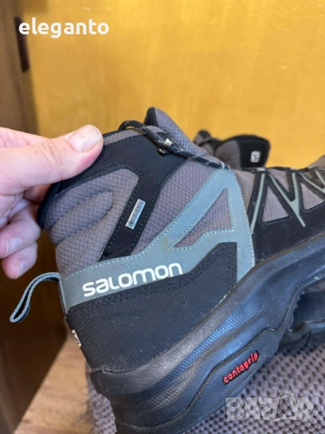 Висок клас мъжки туристически обувки Salomon DAINTREE MID GoreTex Boot's , №46, снимка 4 - Други - 53620256