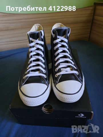 Converse Кожени 44 Chuck Taylor all star, снимка 7 - Кецове - 46104136