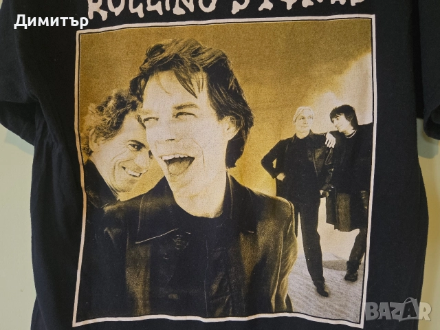 The Rolling Stones T-Shirt тениска rock band рок M музика, снимка 7 - Тениски - 52703425