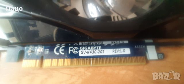 GIGABYTE GeForce GT 430 2GB, снимка 4 - Видеокарти - 45403732