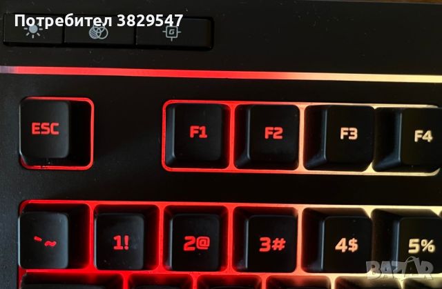 Гейминг клавиатура HyperX-Alloy Core RGB, снимка 3 - Клавиатури и мишки - 45687348