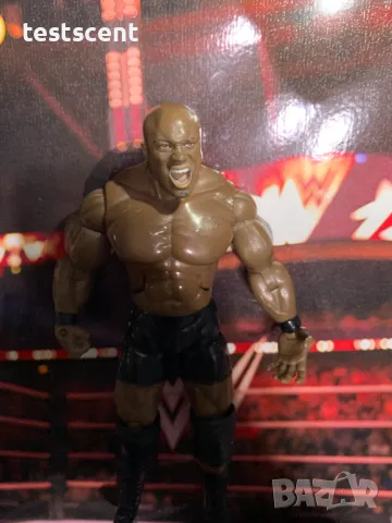 Екшън фигура WWE Bobby Lashley Боби Лешли Jakks Deluxe figure играчка, снимка 8 - Колекции - 49153125