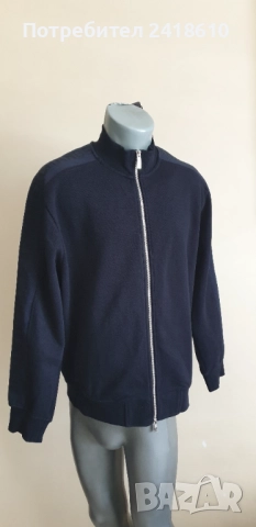 Armani Exchange Full Zip Cotton Knit Mens Size M / L НОВО! ОРИГИНАЛ! Мъжко Горнище с цял Цип !, снимка 4 - Спортни дрехи, екипи - 51593243