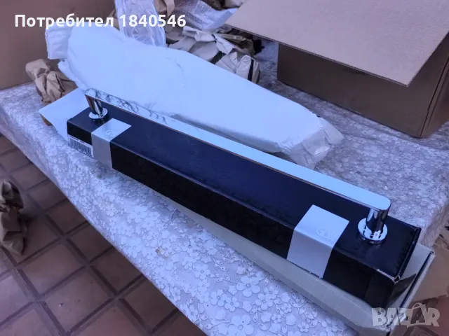 Релса за хавлии GESSI Emporio 60 cm, снимка 6 - Смесители - 49089481