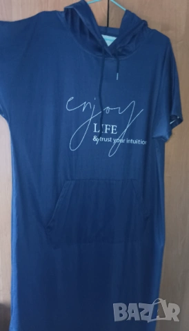Спортна рокля с качулка , снимка 3 - Рокли - 54151979