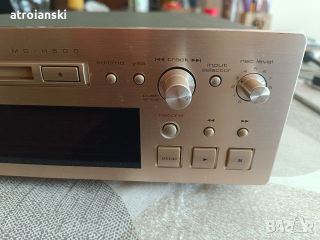 TEAC MD-H500 minidisc, снимка 3 - Аудиосистеми - 46515660