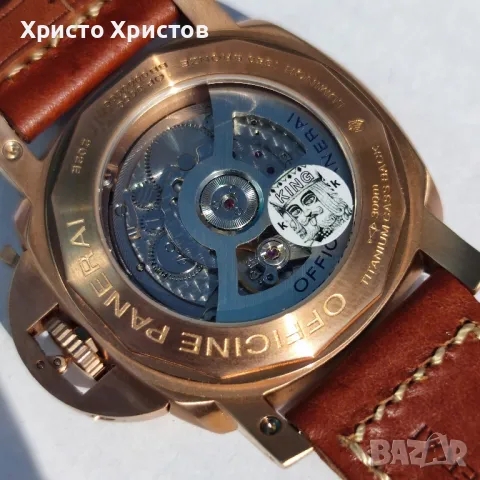 Мъжки луксозен часовник Panerai Submersible , снимка 6 - Мъжки - 47191683