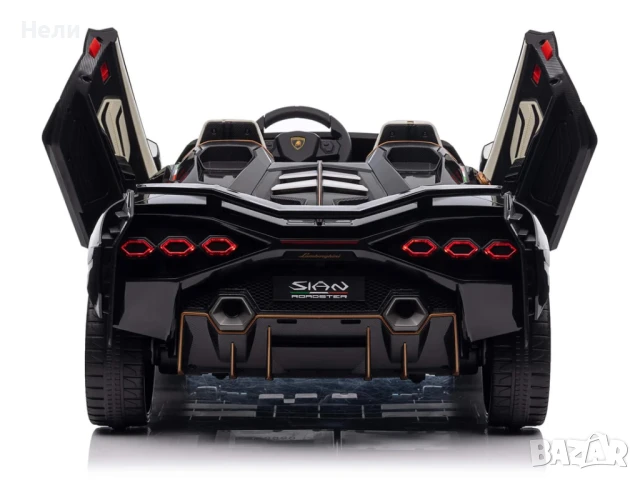 Акумулаторна Двуместна КОЛА Lamborghini SIAN  24V функция дрифт, снимка 10 - Коли, камиони, мотори, писти - 51038700