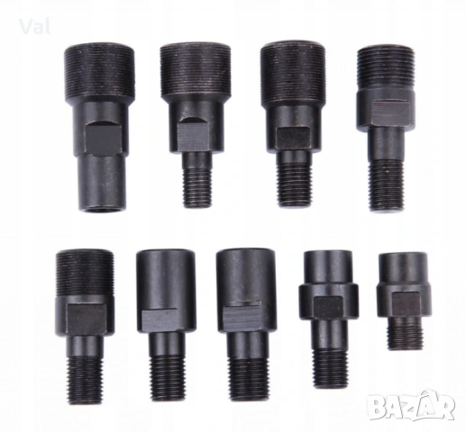 Комплект обратен чук за вадене на дюзи 40 части, снимка 7 - Куфари с инструменти - 53690538