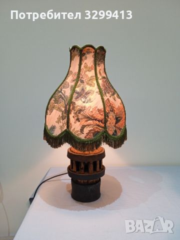 Антикварни нощни немски  лампи - 2 броя , снимка 7 - Настолни лампи - 45808485