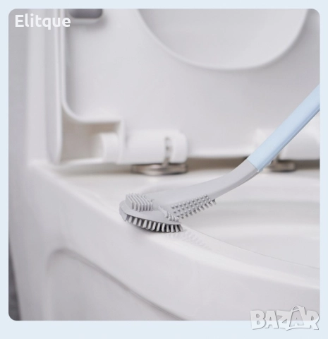 Силиконова четка за ефективно почистване на тоалетна, снимка 2 - Други стоки за дома - 52897222