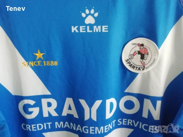 Sparta Rotterdam 2005 2006 Away Kelme оригинална футболна тениска фланелка Спарта Ротердам , снимка 5 - Тениски - 52795940