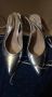 сребърни уникални сандали, снимка 1 - Дамски елегантни обувки - 45673103