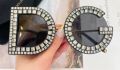 Модни слънчеви дамски очила с форма на стъклата, снимка 1 - Слънчеви и диоптрични очила - 45654061