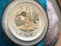 Стенна чинии порцелан ръчна изработка производство Германия диаметър 13 см, снимка 2