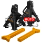 Комплект стойки за автомобил 3 тона 300 мм / 444 мм JCB, снимка 2
