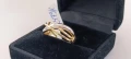 Нов Златен пръстен-2,35гр/14кр, снимка 2