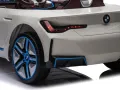 BMW i4 акумулаторна кола 12V - Детска акумулаторна кола, Бяла, EVA гуми, 4x4, снимка 9