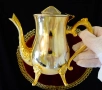 Бронзова кана,дебела позлата,барок. , снимка 10