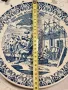 холандска декоративна порцеланова чиния Delft  7/5, снимка 4