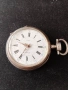 Швейцарски джобен часовник с посребрени капаци 1905г. - 10 РУБИНА, снимка 16