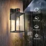 QCXWCJWD Външно стенно осветление със сензор за движение, стенен фенер със сензор, водоустойчив, снимка 4