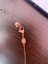 Колие Swarowski Rose gold, снимка 3