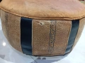 Автентичен марокански пуф табуретка ръчно изработен от естествена кожа , снимка 14