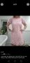 Розова рокля рязана дантела , снимка 1 - Рокли - 45820016