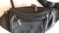 чанта за кръст естествена кожа, черна, тип паласка, снимка 2