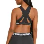 Дамско спортно бюстие PUMA Feel It Mid-Impact Training Bra Black, снимка 3