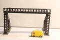 FALLER? KIBRI? VOLLMER? H0 1/87 СГРАДА МОСТ ВАГОН ВЛАК ЖП, снимка 5
