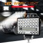 LED Халоген 144W Фар лед работна лампа 12-24V, снимка 1