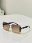 Слънчеви очила с UV400 защита с калъф и кутия Balmain 🕶 Chanel Код D279 - Различни цветове, снимка 7