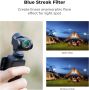 K&F Concept Blue Streak Filter за DJI Osmo Pocket 3, филтър с магнитен ефект, снимка 5