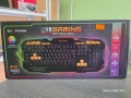 Нова! Геймърска клавиатура с Кирилица ROXPOWER G-8100, GAMING LED, Черна, снимка 5